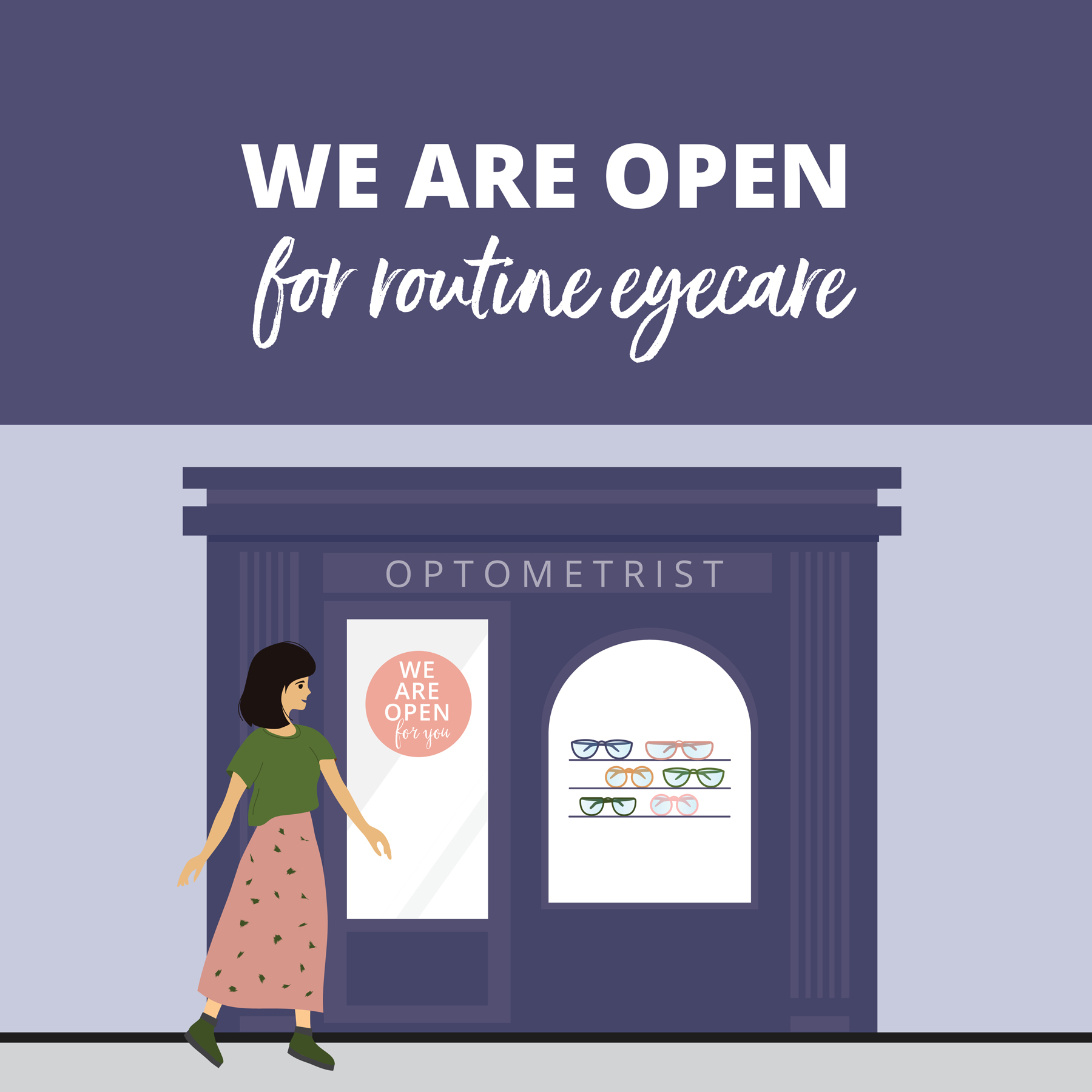 We have now re-opened for rountine eyecare